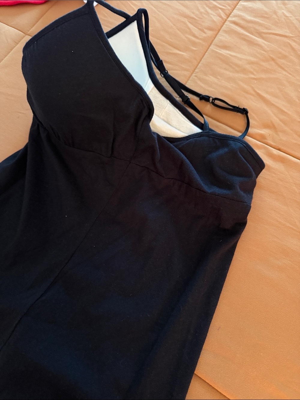 lei Black Tank Top with Built-In Shelf Bra - Picture 3 of 4